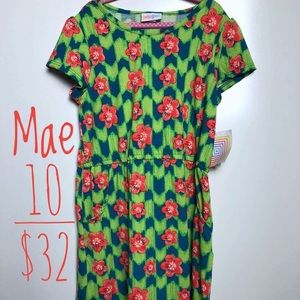 DAILY DEAL!! MAE Dress by LuLaRoe - Size 10